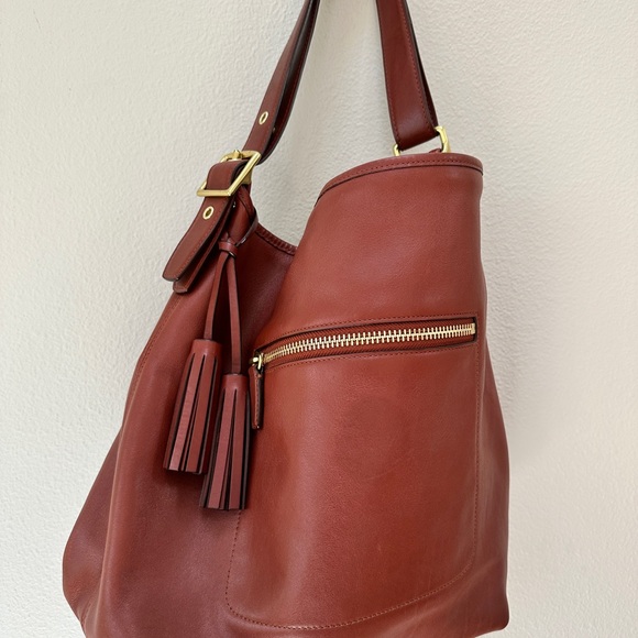 Coach Legacy Bag - Tan with Convertible Strap (Crossbody or Shoulder) - Picture 6 of 14